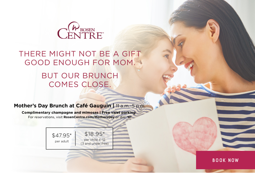 There Might Not Be A Gift Good Enough For Mom. But Our Brunch Comes Close.

Mother's Day Brunch at Cafe Gauguin | 11 a.m. - 5 p.m.

$47.95* Per Adult | $18.95* Per Child 4-12 (3 and under free)

Complimentary champagne and mimosas. Free valet parking.
		  
Call 888.972.8729 for reservations and more information

*Mother's Day only. Reservations recommended. Plus service charge and sales tax. Not valid with any other offers or discounts.