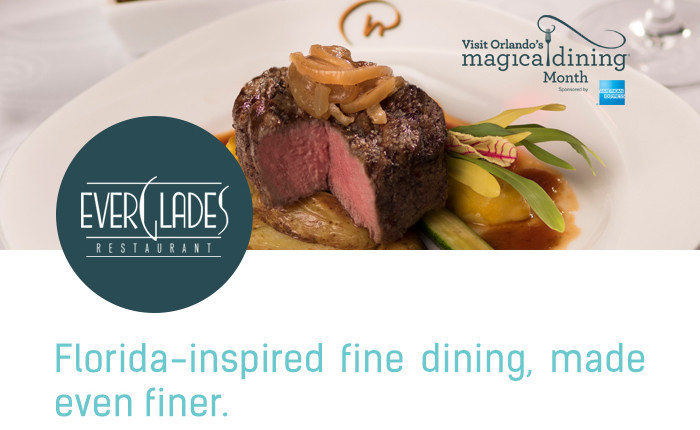 Magical Dining Month at Rosen Centre - Florida-inspired fine dining, made even finer.