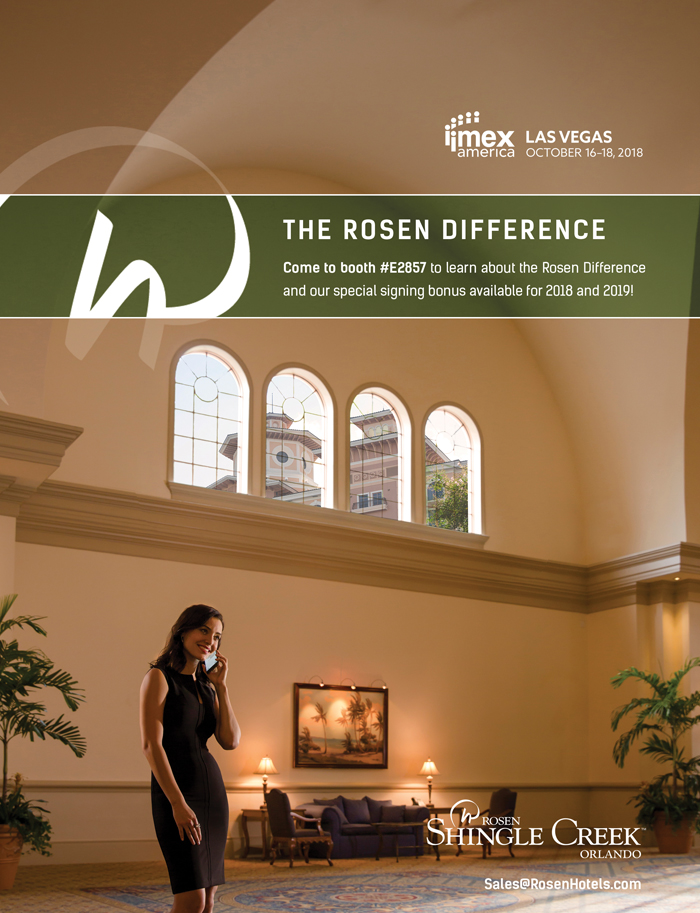 The Rosen Difference

Come to booth #E2857 to learn about the Rosen Difference and our special signing bonus available for 2018 and 2019! 