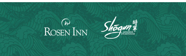 Shogun Japanese Steakhouse Logos - Magical Dining, Rosen Inn, Shogun Japanese Steakhouse
